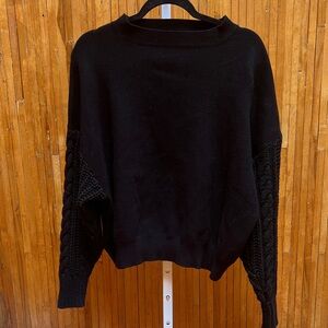 Zara Black Cowl Neck Sweater